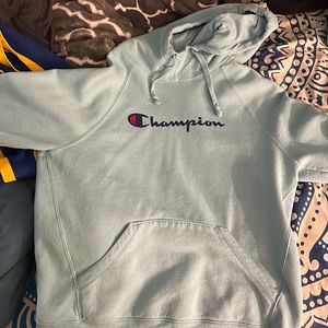 Light blue Champion sweatshirt